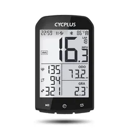 GPS -cykeldator Trådlös CycPlus M1 Waterproof Speedometer Kursättare Ant Bluetooth50 Cykelcykeltillbehör 240509