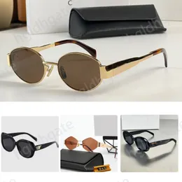 Occhiali da sole ovali per design per donne vetrali da sole arc de trionfi occhiali da sole uomo telaio in metallo lunghezze di lunette causali designer sunglasi retrò 40194 943 4235 hg156