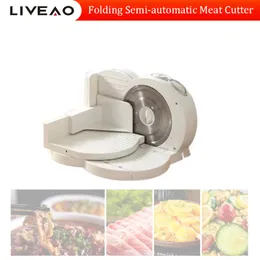Elektrischer Slicer Food Cutter Semi Automatic Fleischschneide Maschine Werbefleisch Hammelfleisch Hersteller