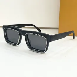 Sommer Super Vision Sonnenbrille Männer Modes schwarzes Gummi -Rahmen Mode -Sungurblassen im Stil