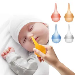 Nasal Aspirators# Baby nasal sprayer vacuum suction kit nasal cleaner with soft silicone nozzle hand squeezed nose remover d240516