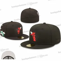 15 colori 2024 Cappelli da basket maschile aderenti Camo Color Flat Chicago Baseball Full size Caps Black Dimensione del calore Black Hip Hop Hop mimetico mimetica Street Sports Bone M17-07