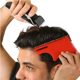 2024 Haarschnitt-Werkzeug Multi-Kurve-Haarlinienvorlage Schablonung Guide Friseurstil Lineal kompatibel mit Haarschneider für Styling Toolshair Schneidanleitung Lineal Lineal