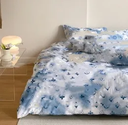 Neue Duvet Cover Frühling Frische Baumwollviertel-Set Großhandel Baumwollbettbettblatt Quilt Deckung