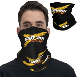 Scarves Can Am BRP Moto Racing Canam Bandana Neck Gaiter Printed Face Scarf Warm Cycling Running Unisex Adult Washable