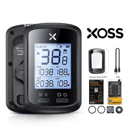 XOSS G Plus Rower GPS Komputer bezprzewodowy prędkościomierz wodoodporny cykl GPS Cycle Cycle 240509
