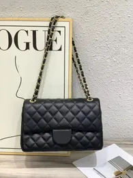 2024 Lüks Tasarımcı Yüksek Kaliteli Deri Kadın Çantalar ES Moda Çok yönlü Klasik Zincir Chanei Küçük Lingge Lüks Omuz Crossbody Bag Lüks