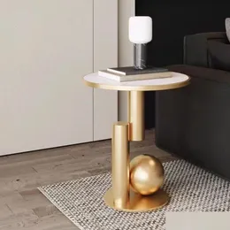 Mobili da soggiorno 1pcs tavolino da caffè creativo semplice in piedi da piccolo estetico unico round rotondo minimalista neuble per dhxja interno
