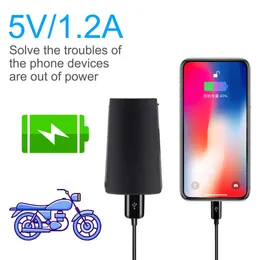 Nuovo caricabatterie USB per telefoni cellulari impermeabili per auto elettriche con accessori elettronici per motociclisti leggeri indicatore