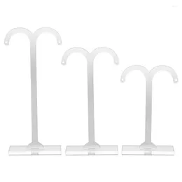 Schmuckbeutel Taschen 3pcs Display Rack Sprout transparenter Ohrringständer Halter Ablieferung Verpackung Dhaug