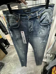 713 jeans de alta qualidade roxos jeans de motocicleta de motocicleta jeans jeans jean rock skinny slim ripped hole scuri