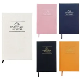 Gratitude Diary Creative Stationery Supplies Student Notebook School Office Journal Reflection Punching Schedule Plan 240517