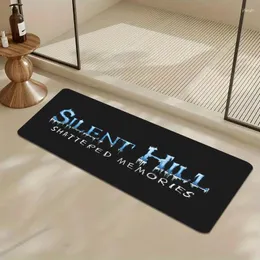 Teppiche Stille Hill Bettwäsche Teppichmatte für Flur Teppich Fußmat Eingangstür Wohnzimmer Teppiche Bodenmatten Willkommen zu Hause Fußmatten Freunde
