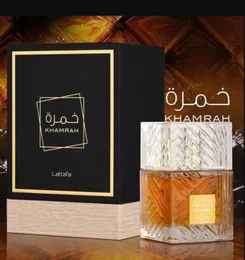 Lattafa Khamrah Yara Perfume 100 ml honor chwała al oud ametyst Parfums Asad Sublime Fragrance Floral Fruity Eau de parfum mężczyźni kobiety Kolonia Spray Wysoka jakość