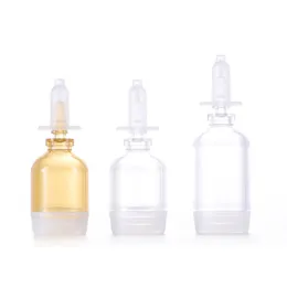 5ML 10ml 15ml Clear PS Press Bottle Vials for Cosmetic Perfume Osdress Oil Bottles J62