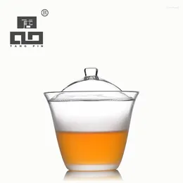 TeAware Setleri Tangpin Kahve ve Çay Isıya Dirençli Japon Cam Çaydan K Yarışı Gaiwan Pot İçecek Yazıları