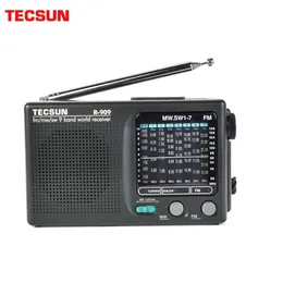 Tecsun R909 FMMWSW 9 Bands World Band -приемник радио Ultrathin Portable FM -антенна радио 240506