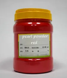 500 g rot farbenfrohe natürliche Perlenmarkpulver für Nägel Artmake upeyshaowpearlescent Pulver Staubpigment zum Dekorieren6585589