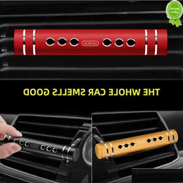 Other Auto Electronics Car Mini Air Freshener Vent Fragrance Per Flavoring For Interior Aromatherapy Aroma Styling Drop Delivery Mob Dhcex