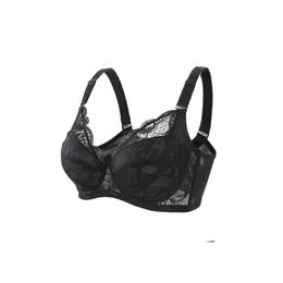 Bras Womens Beauty Bra Reggiseno Plus Size non imbottito Minimizer Figura Figura Brassere 34 36 38 40 42 44 46 48 B C D E FGH Drop de Dhhvi