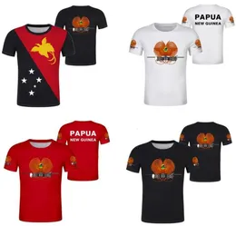 Papua -Neuguinea 3D -Druck übergroße T -Shirt für Aldult und Kinder po kleider Nation Flagge Grafik Tees Jersey8715533