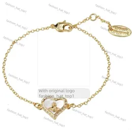 Designer Viviane Westwood Bracciale Jewerly New Viviane Empress Dowager Love Satu