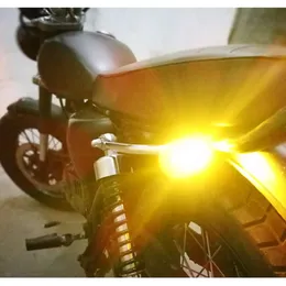 Yeni 2pcs otomobil ve motosiklet mini dönüş sinyali kartal göz şekli kuyruğu arka ışık fren lambası ampul 12v