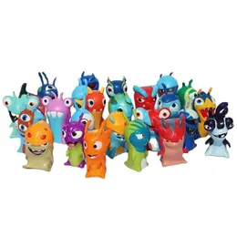 Andere Spielsachen Großhandel 24 Teile/Set 5 cm Cartoon Sprite Slugterra PVC Mini Action Charakter Childrens Geburtstagsgeschenkset Anime Toy Dolls