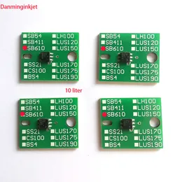 10-литровый SB610 ОДИН ВРЕМЯ ЧИПЫ ДЛЯ ПРИНТЕР МИМАКИ TS100-1600 для сублимационных чернил