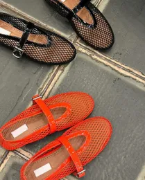 Tasarımcı Kadın Bale Düz Ayakkabı Elmas Ayakkabı Üst Kadınlar Flats Kadın Örgü Ayakkabı Dhgate Bale Moda Haftası Moda Partileri Üst düzey Partiler Dantel Ayakkabı Boyutu 35-41