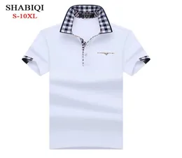Shabiqi klasik marka erkekler gömlek erkek gömlek kısa kol s t tasarımcı artı boyut 6xl 7xl 8xl 9xl 10x1120157