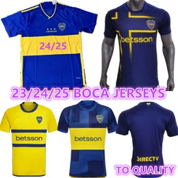 2024 2025 CA Boca Juniors Cavani Soccer Jerseys 24 25 Carlitos Maradona Club Atletico Conmebol Libertadores Janson 축구 셔츠 남자 축구 셔츠