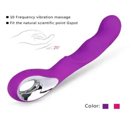 Zabawka seksuowa dla kobiety silikonowe gspot wibratorusb do ładowania różdżki masażer 10 prędkości wibratory erotyczne biuletadult Produkt seksu Y18909561074