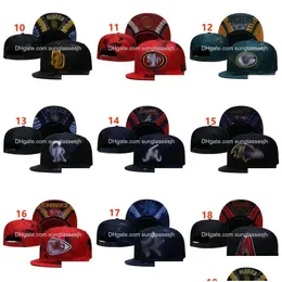 Ball Caps Ball Caps Fashion Snapbacks Hat All Team Designer Hats Men Mesh Snapback Sun Flat Outdoor Sports Fitted Hip Hop Emelcodery C DHZSV