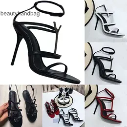 Ys yslheels y-förmige Box 2023 mit Saint Cassandra Bambus Knöchelgurt Sandalen Designer Frauen Opyum Pumps Schuhe Patent Leder High Heels Sexy Sl Hallo Un