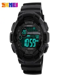 SKMEI Men Sports Watch Fashion Chronos Countdown Men039s Waterproof LED Digital Watch Man Military Clock Relogio Masculino2990695