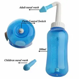 Aspiradores nasais# D7yd Sistema de limpeza nasal Alergias sinusal alívio Pressão nasal Rinse Neti Pot D240516