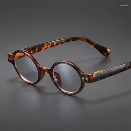 Sonnenbrille kann blühen 2024 Lesen Brillen Rahmen Frauen schlanker Roundaugen Mann Blaues Licht Presbyopie Reader 1.5