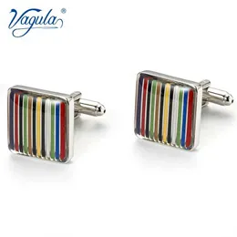 Cuff Links Vajira Cufflinks Luxury Gift Party Wedding Dress Cufflinks Classic Colorful Painting Button Bonito Gemelos 760