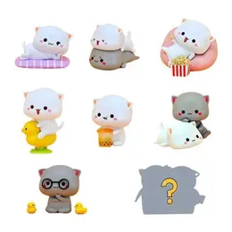 Blind box Mitao Honey Peach Cat Season 2 Cheap and Cute Blind Box Toy Blind Bag Cartoon Character Doll Childrens Birthday Gift WX 57435