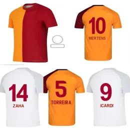2023 2024 Türkiye Icardi Futbol Formaları 23 24 Evde Üçüncü Futbol Gömlek Zanioli Bakambu Mertens Zaha Akgun Akturkoglu 100. Yıldönümü Üçüncü Şampiyonlar Ligi