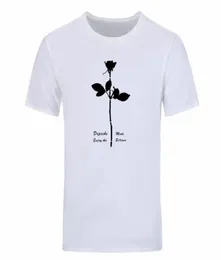 Depeche modu t shirt sessizlik tişörtlerinin tadını çıkarın erkekler kısa kollu pamuk üstleri erkekler tee moda yaz tişörtleri diy0334d7433955