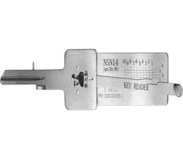 Lishi Nissan Decoder Reader Tool NSN14 Porta de ignição Tronco de porta direta READ211L7608230