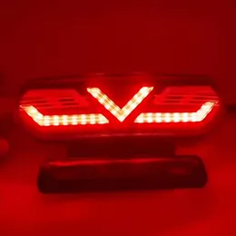 مصابيح خلفية جديدة 1/2/3pcs LED للدراجة النارية مكابح ATV Light Light Proticile Stop Protect