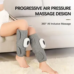 Smart Leg Massage 3 Modes Vibration Air Compression Massager Wireless Electric Compress Foot Pressure 240513