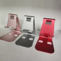 Fabrika Alüminyum Alaşım Çift Katlanır Mini Taşınabilir Çok Fonksiyonlu Canlı Akış Tembel Kişi Metal Tablet Evrensel Telefon Holding