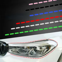 Nuovo Adesivi riflettenti della linea fai -da -te Styling Body Decorative Decorative Decal Decal Auto Electric Auto Adesivo luminoso