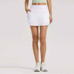 Anti UV Women Sun Proof UPF 50+ Tennis Golf Mini Skirt Gym Gym Yoga Fiess Wess With Tasches Dress 2 in 1 pezzi Affari sportiva