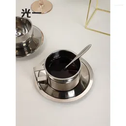 Kubki o wysokiej wartości ze stali nierdzewnej Puchar kawy Kawa