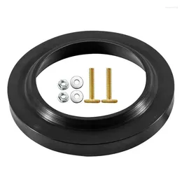 Toilet Seat Covers Flush Ball Gasket Leakproof Seal Rings Good Sealing Replacement Part Black RV Parts Long Lifespan